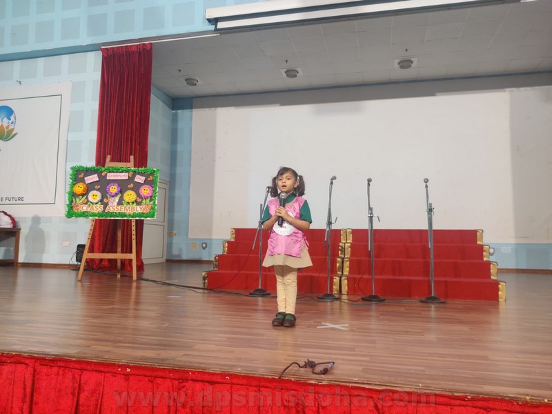 Class Preparatory Gratitude Day Assembly_2023